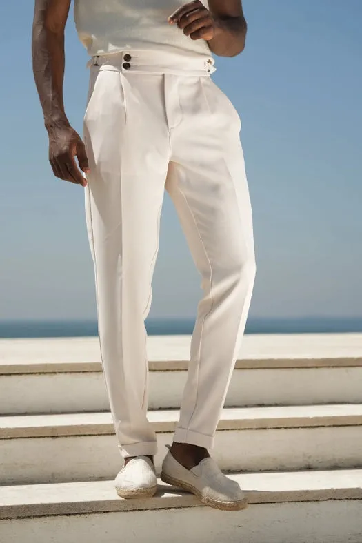 Alpha Pants with Pearl Studs