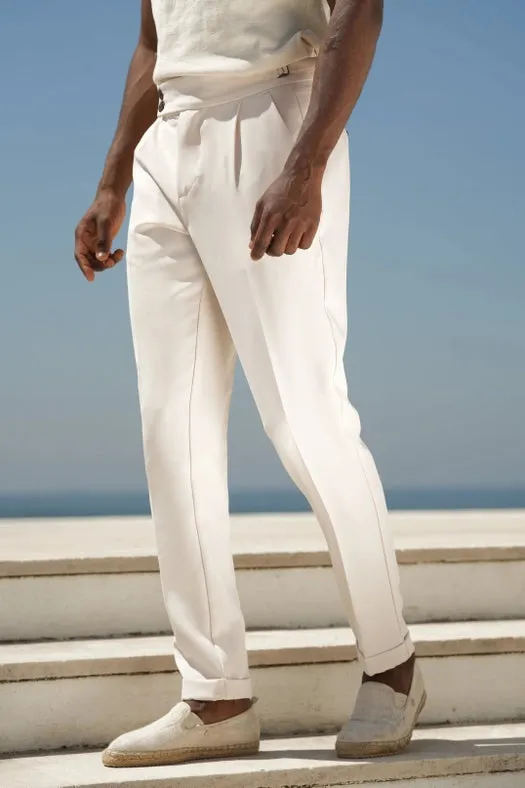 Alpha Pants with Pearl Studs