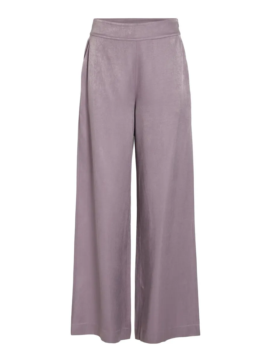 Angilique High Waisted Trousers (Mauve)