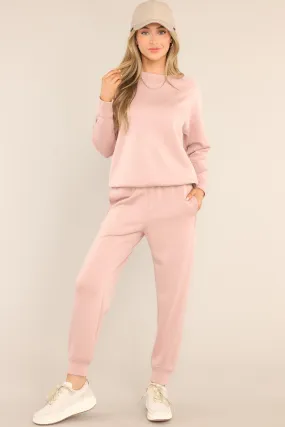 Blow Off Steam Rose Joggers