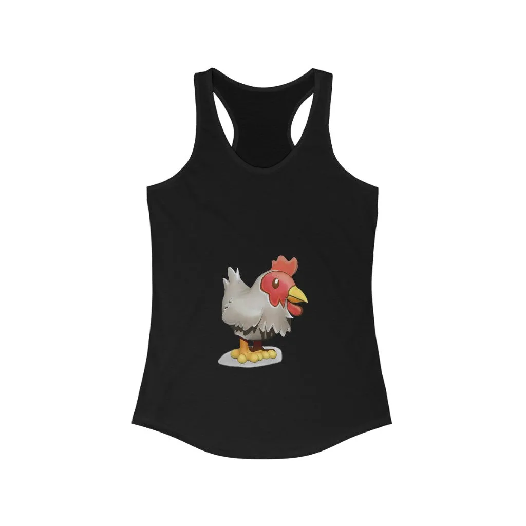 Chicken Women's Ideal Racerback Tank