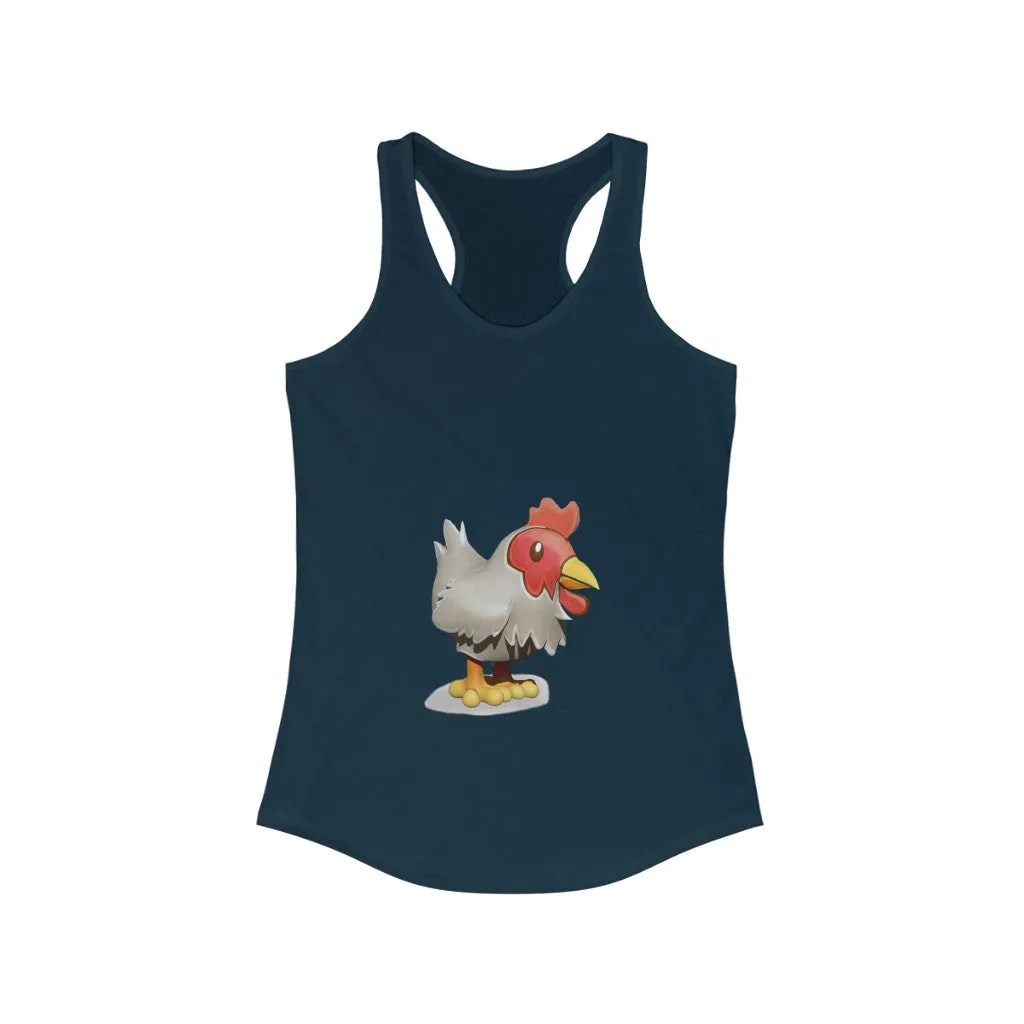 Chicken Women's Ideal Racerback Tank