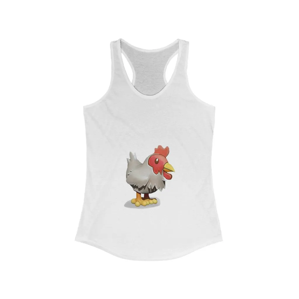 Chicken Women's Ideal Racerback Tank