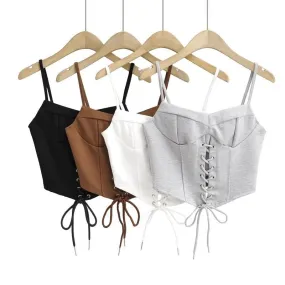 Corset Crop in Four Colour Ways