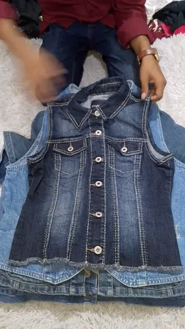 Cute denim vests mix - 11 pcs - 7/10/24