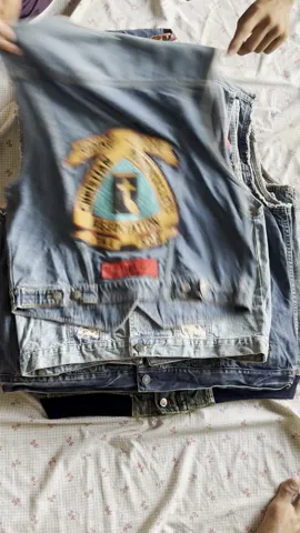 Denim crazy vest 15 pieces