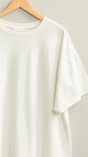 Dream life oversized tee *OFF WHITE*