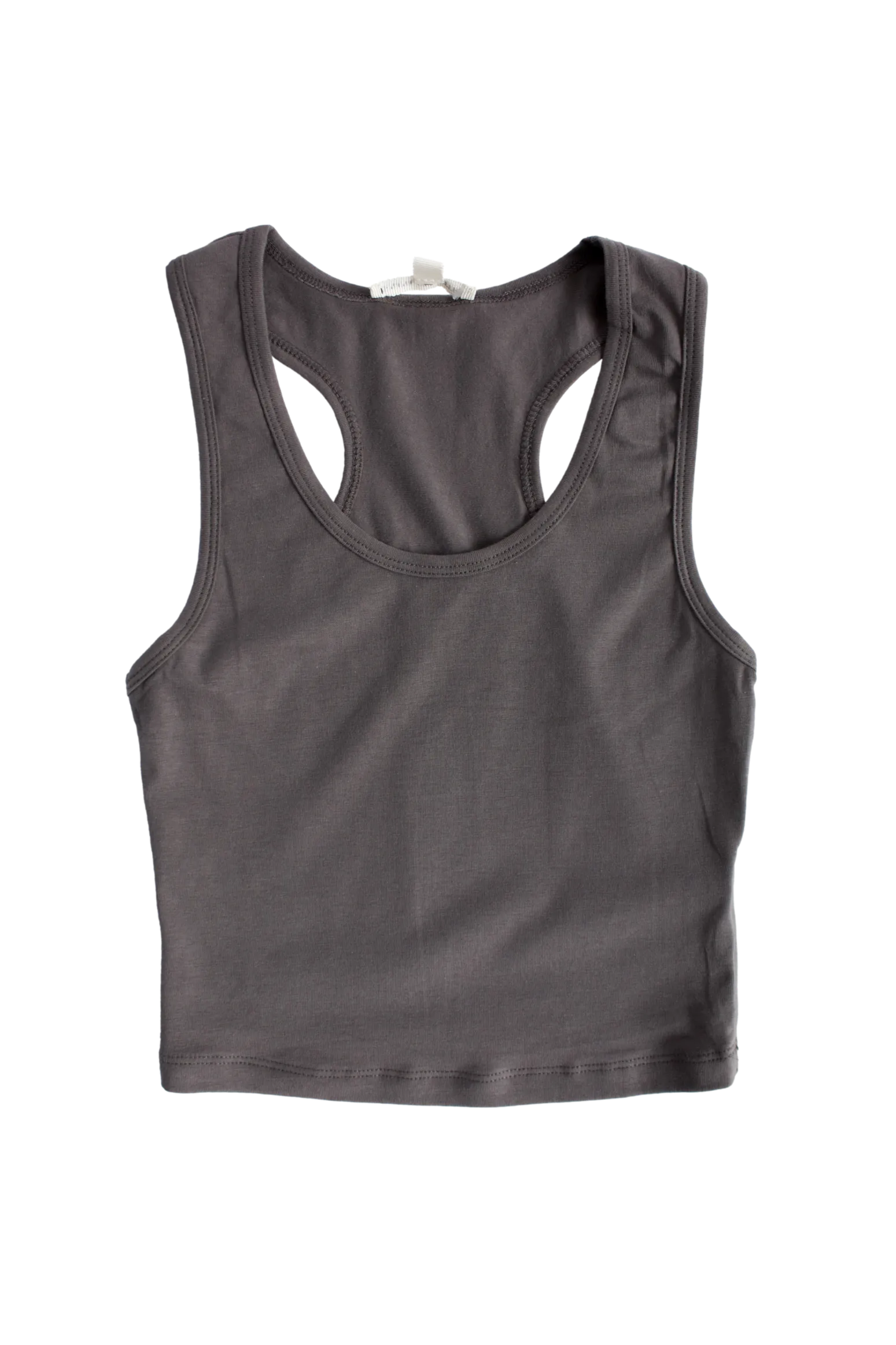 Essential Racerback Crop Tank