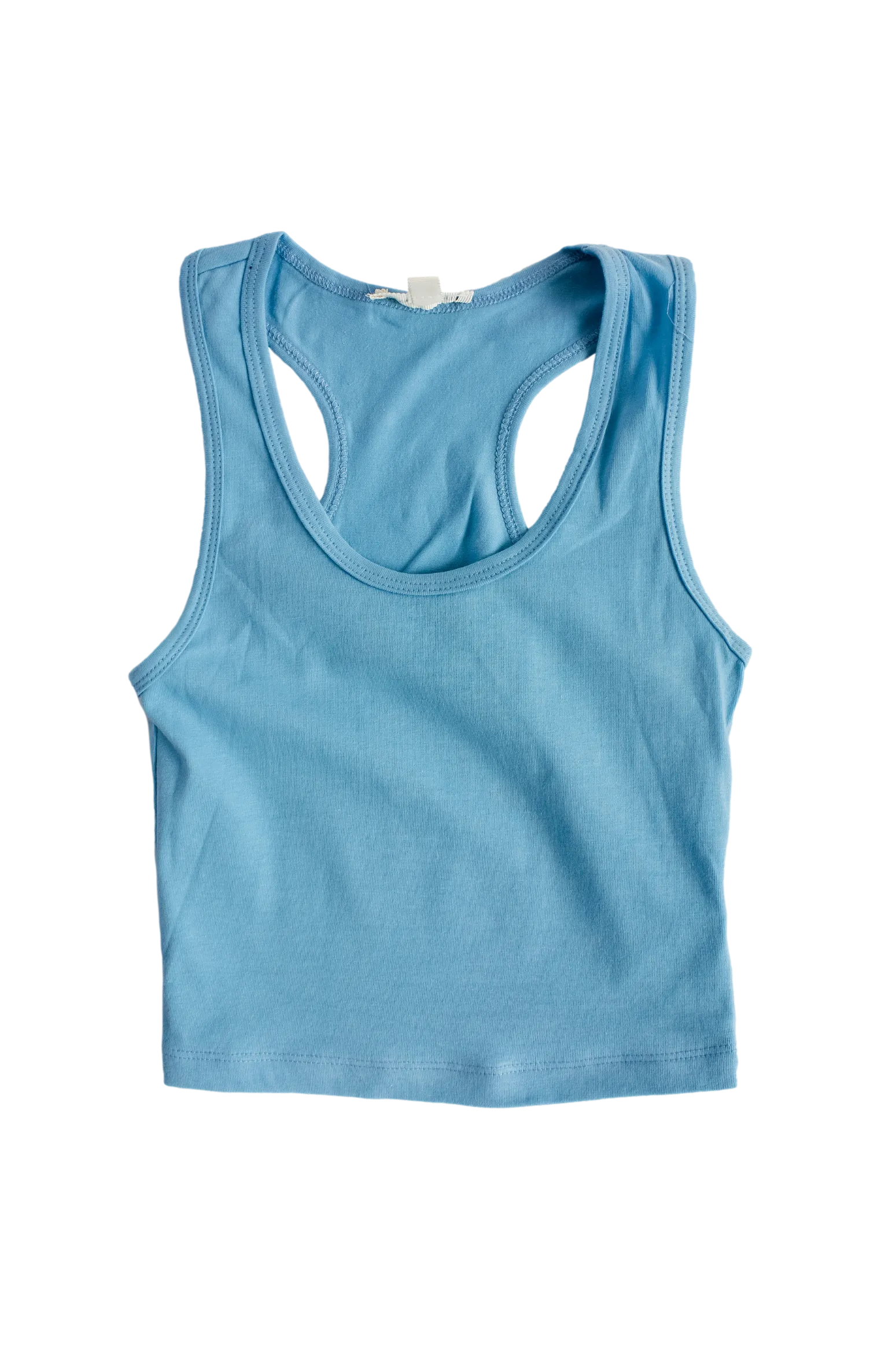 Essential Racerback Crop Tank