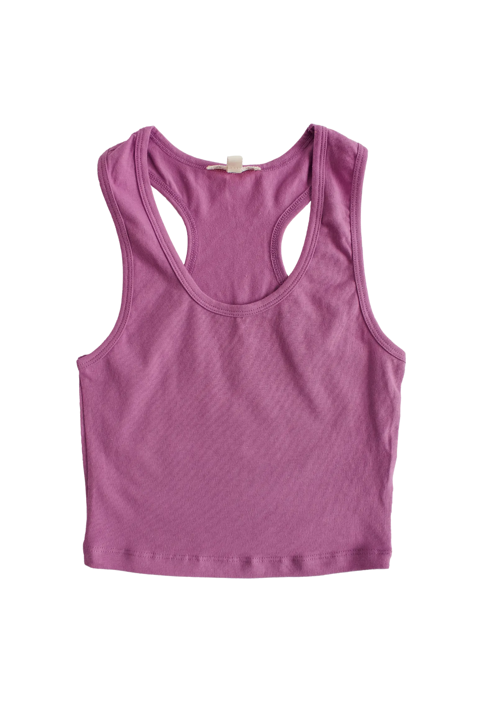 Essential Racerback Crop Tank