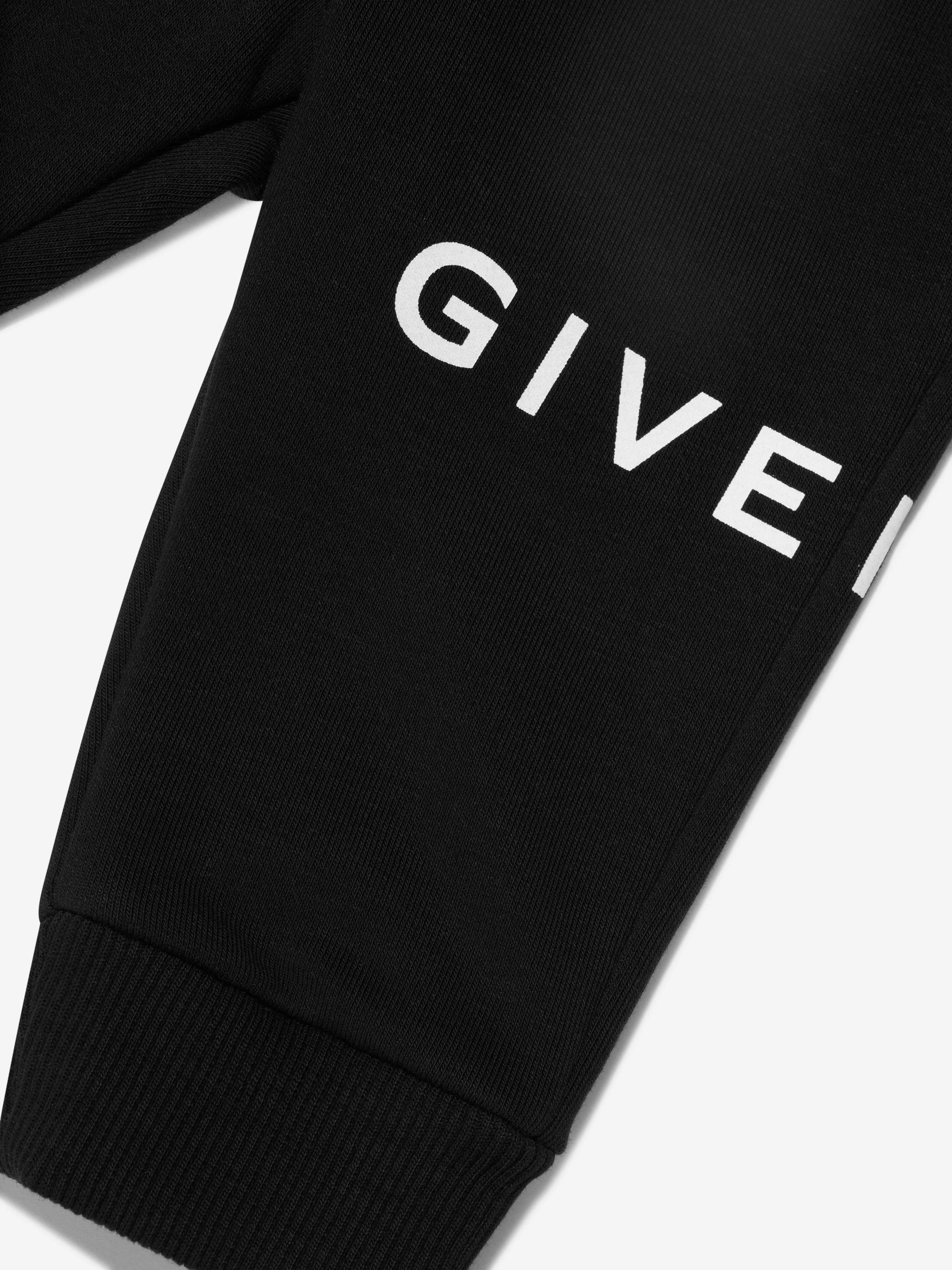 Givenchy Baby Boys Logo Joggers in Black