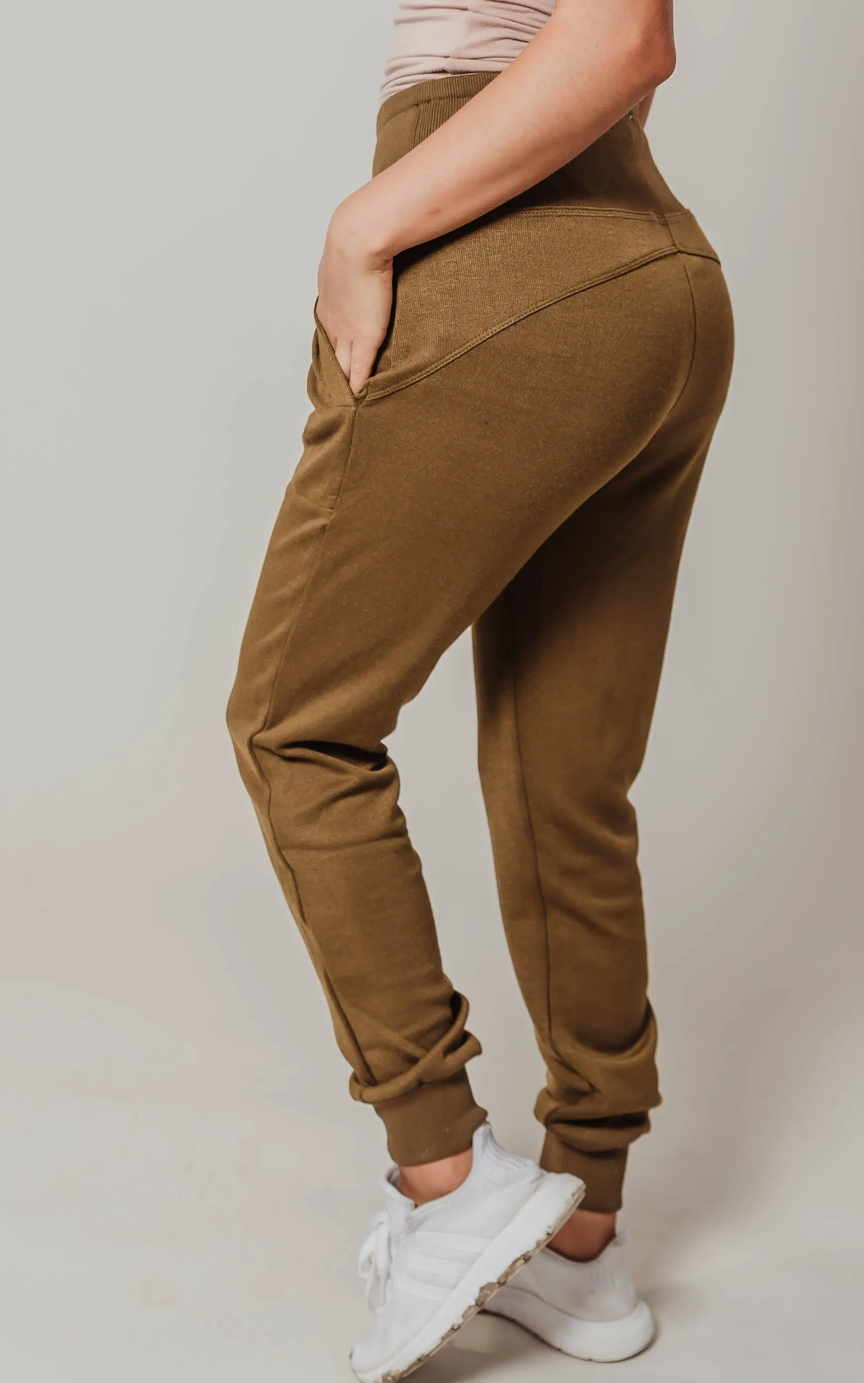 High Waist Joggers - Final Sale