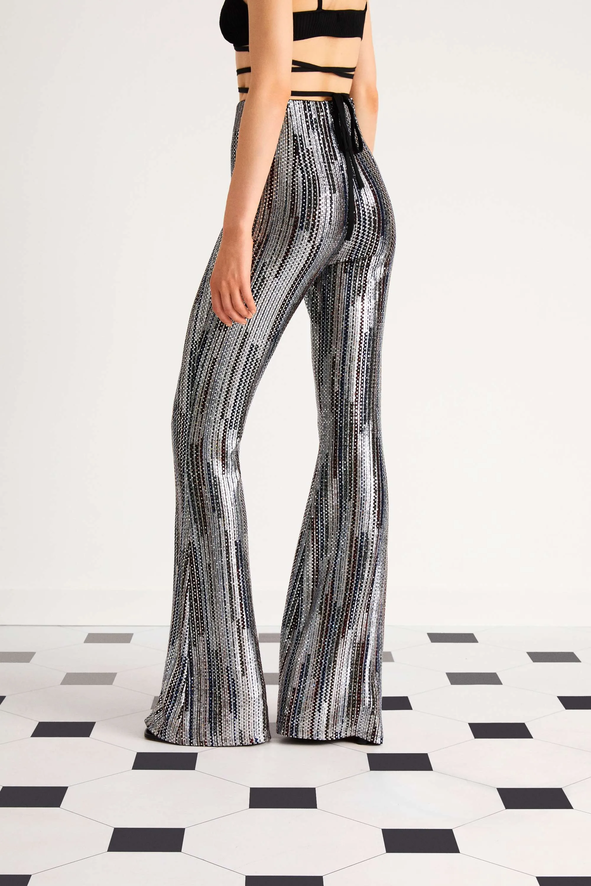 High-Waisted Flare Pants (Final Sale)