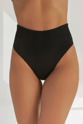 HotCakes Polewear High Waist Bottoms - Black Coffee