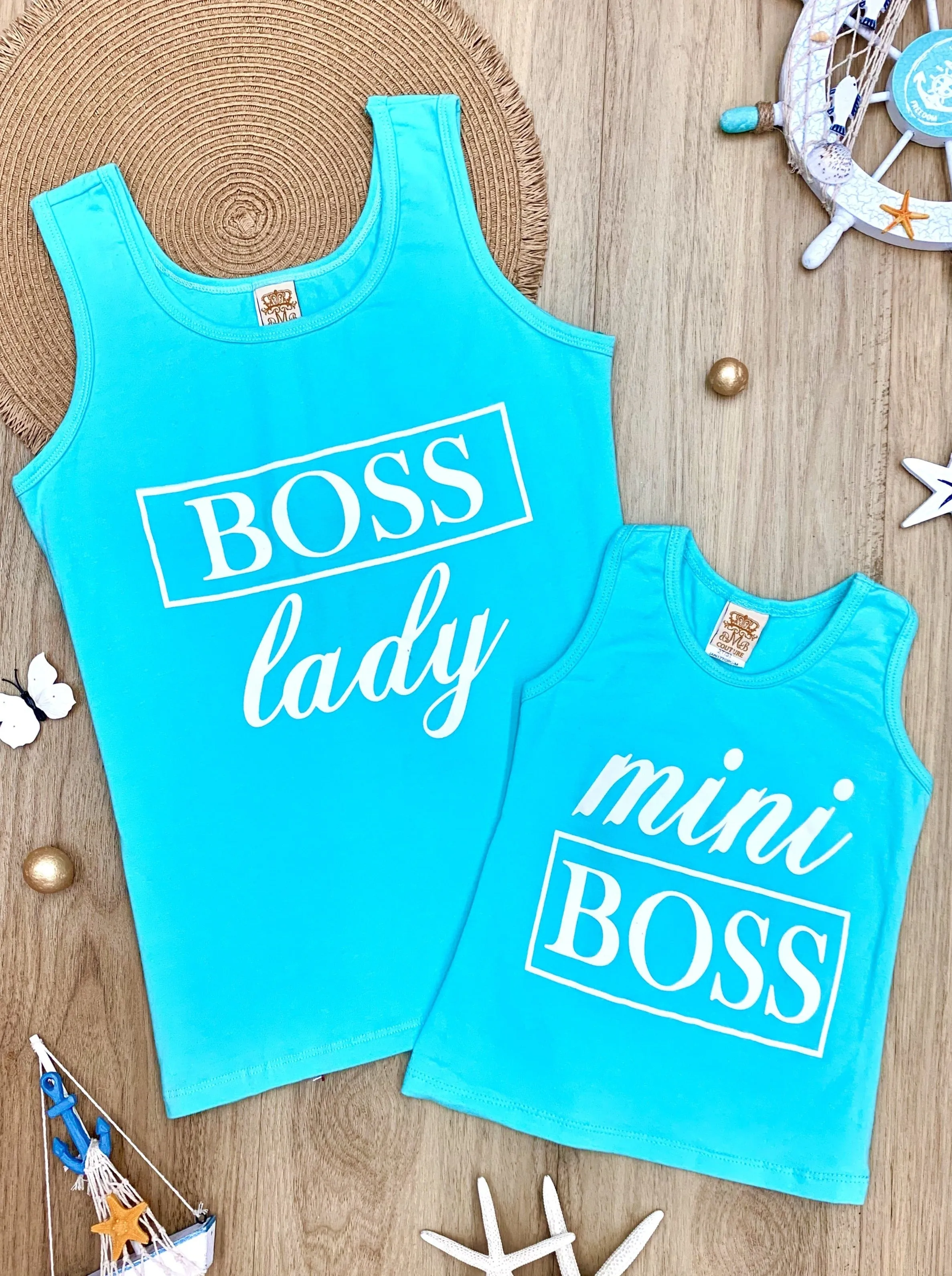 Mommy and Me Boss Besties Tank Top