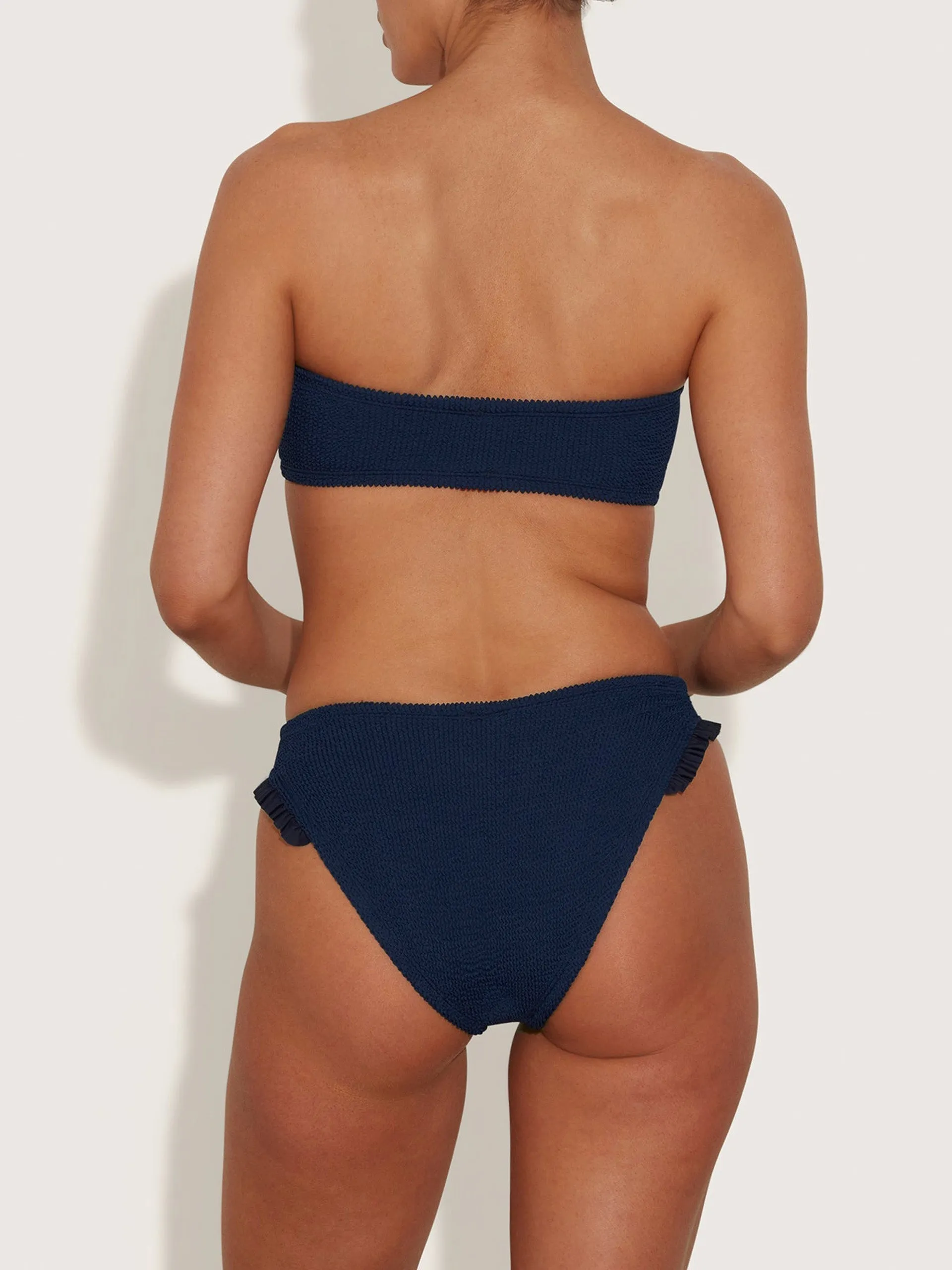 Navy Osiris frill bikini