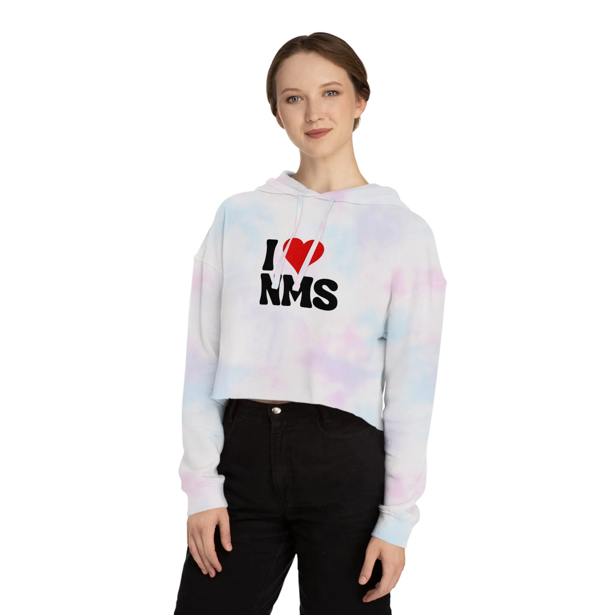 NMS I Love NMS Crop Sweatshirt