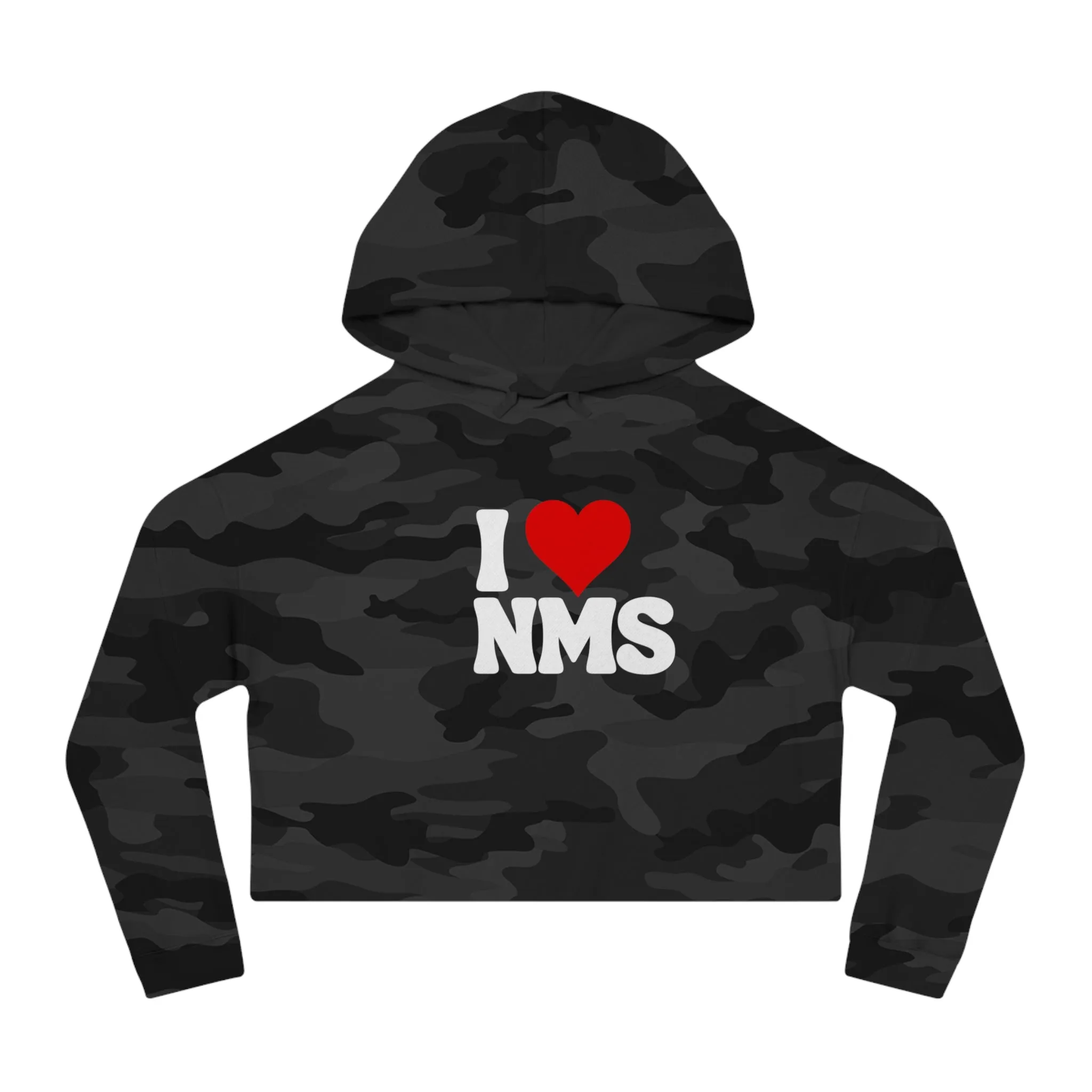 NMS I Love NMS Crop Sweatshirt