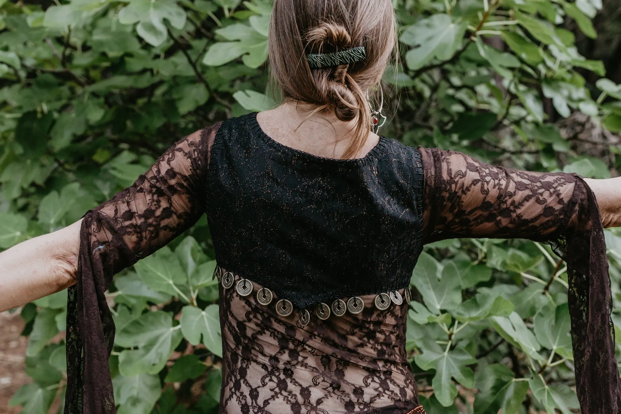 Nomadia Coin Vest - Black Speckled