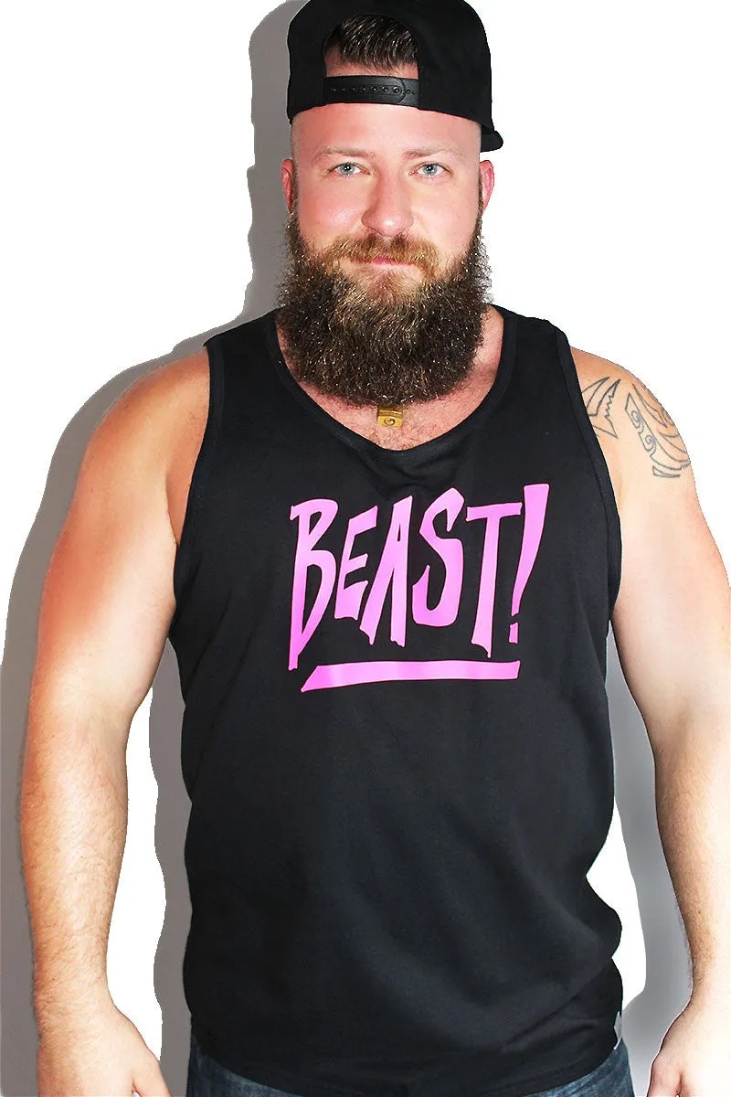 PLUS: Beast Racerback Tank-Black