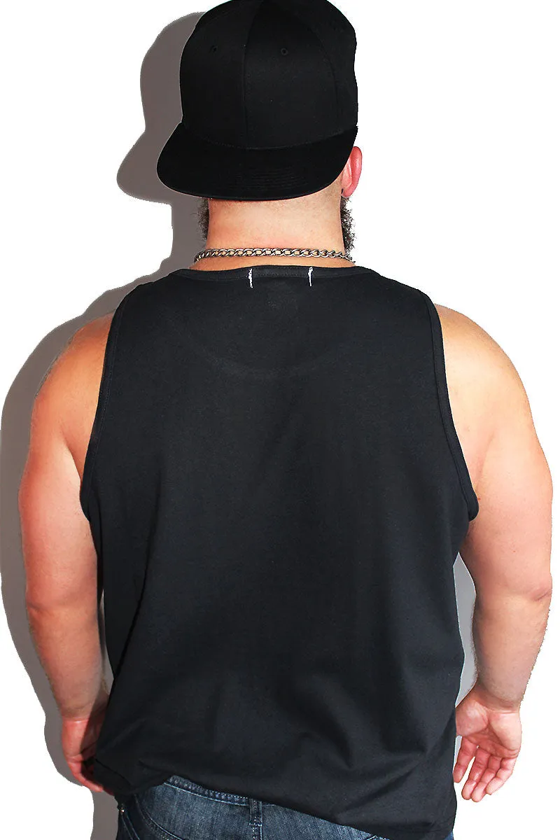 PLUS: Beast Racerback Tank-Black