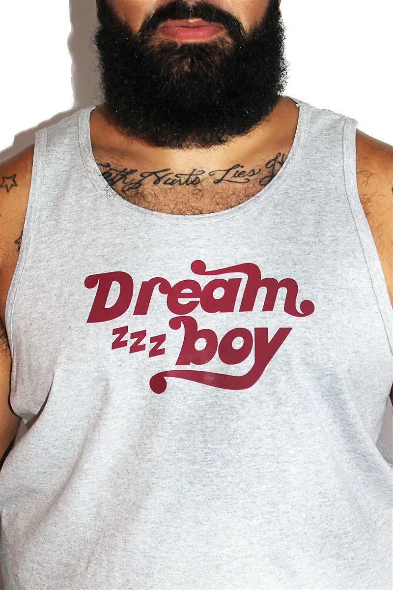 PLUS: Dream Boy Racerback Tank- Grey