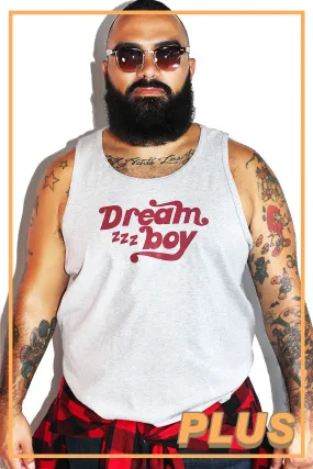 PLUS: Dream Boy Racerback Tank- Grey