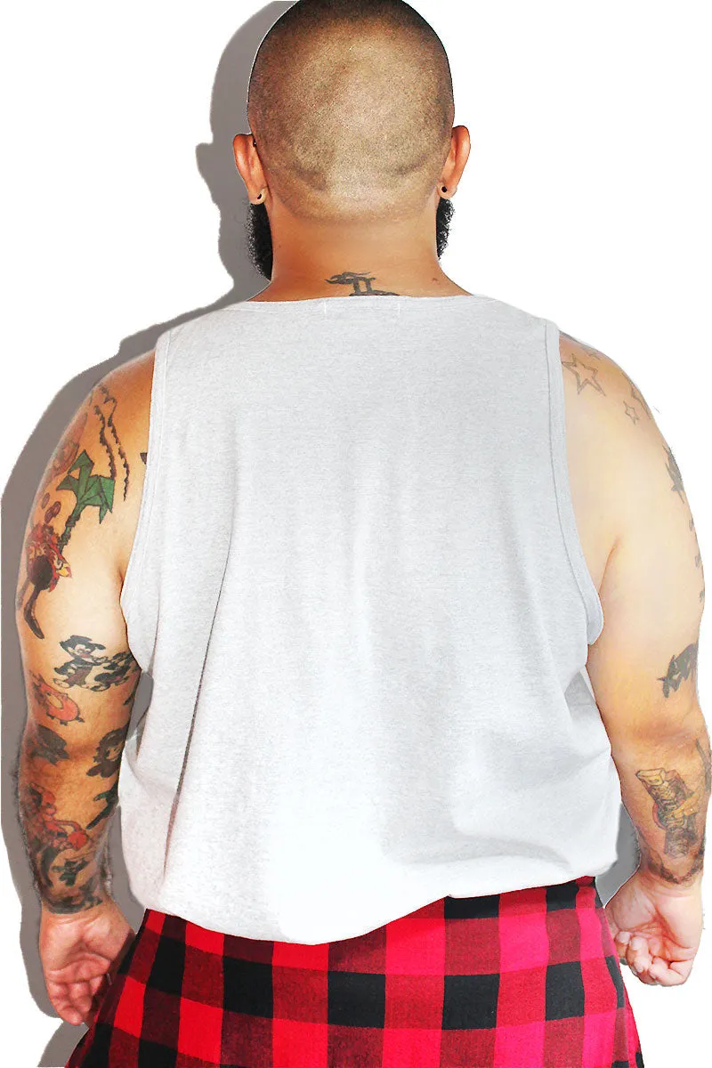 PLUS: Dream Boy Racerback Tank- Grey