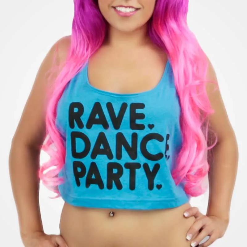 Rave Dance Party Crop