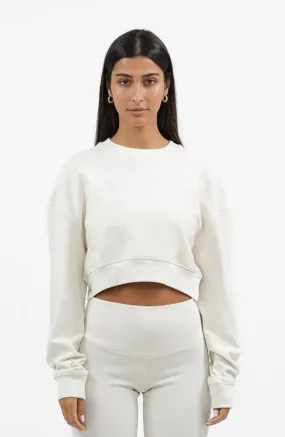 S2J032MI Oversized cropped sweatshirt