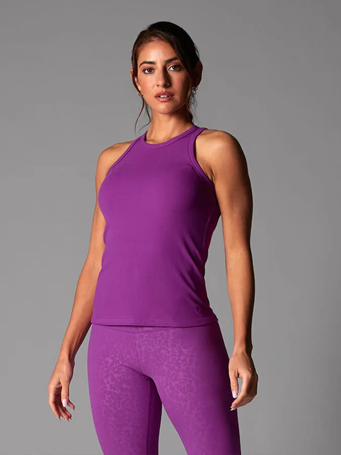 Tavi Perfect Fit Rib Women's Tank Top - Violet