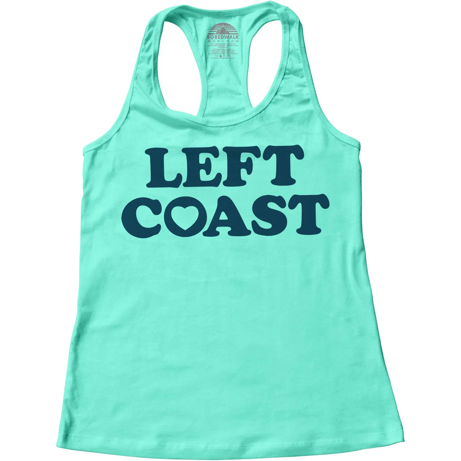 Women's Left Coast Racerback Tank Top