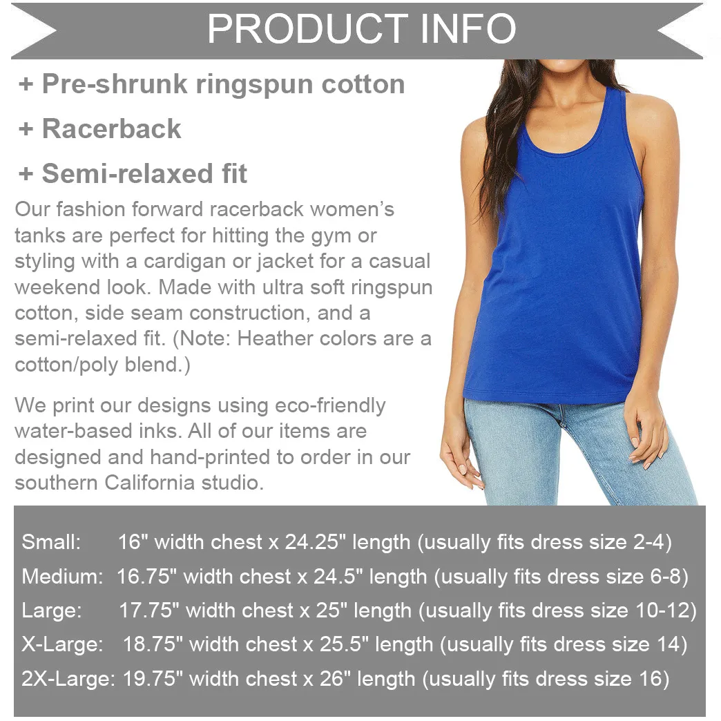 Women's Left Coast Racerback Tank Top