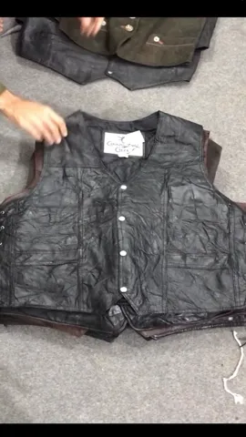 Y2k leather waistcoat